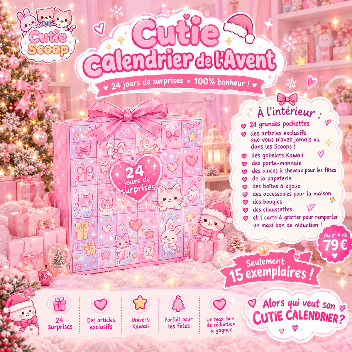 PRÉCOMMANDE Cutie Calendrier