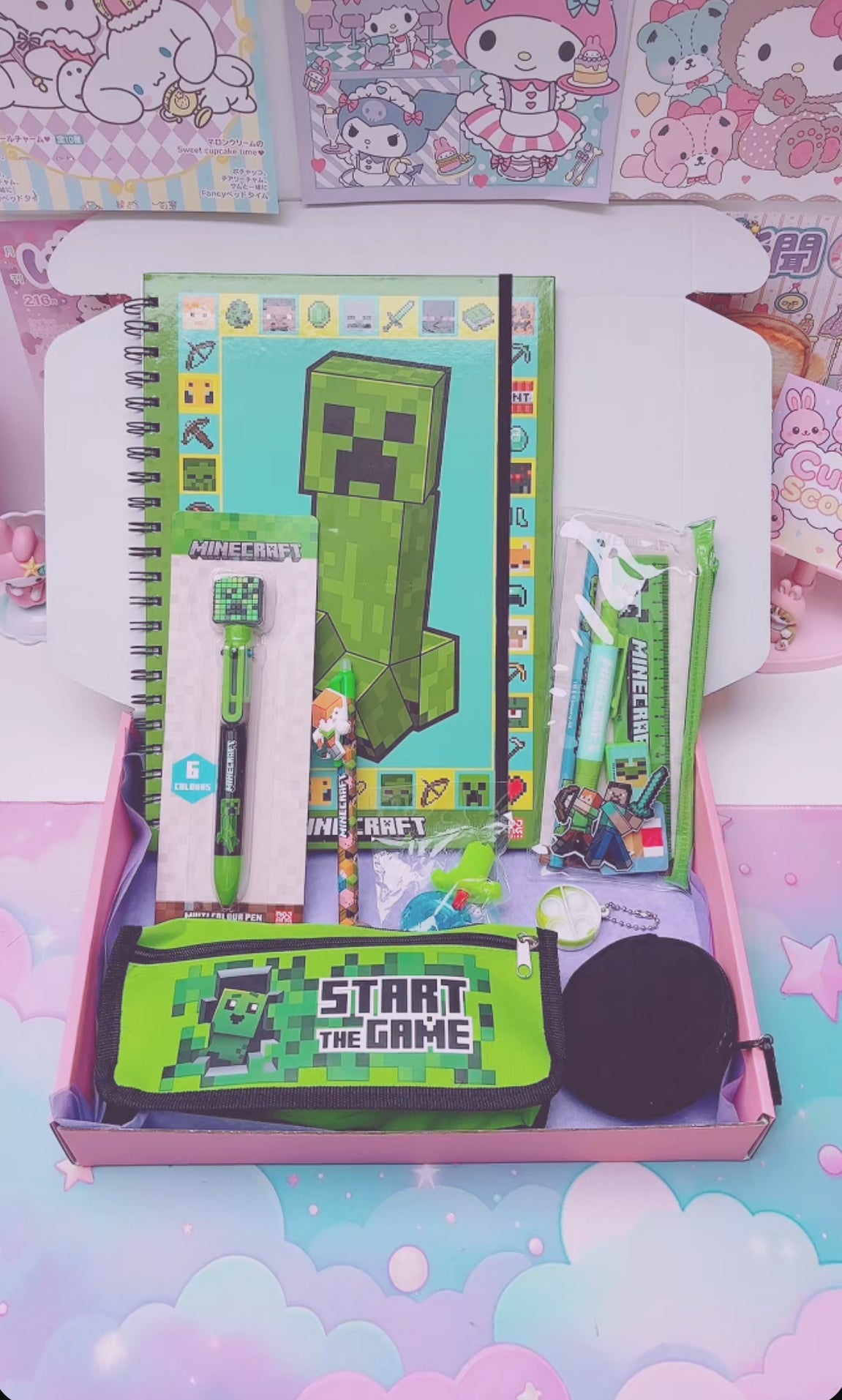 Box à thème Minecraft