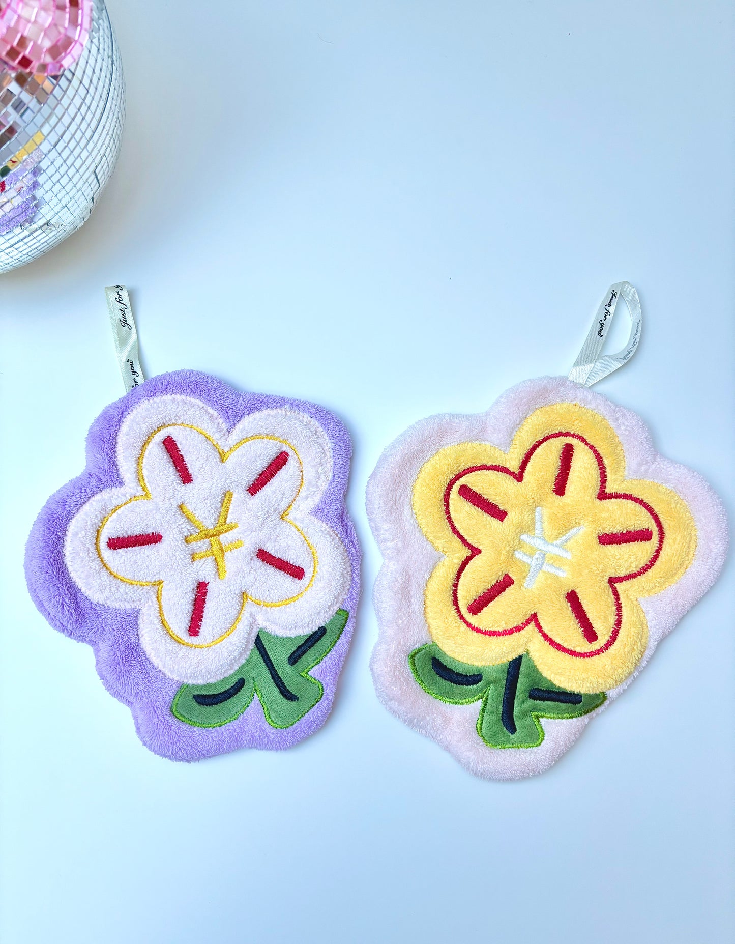 Serviette à main Fleur