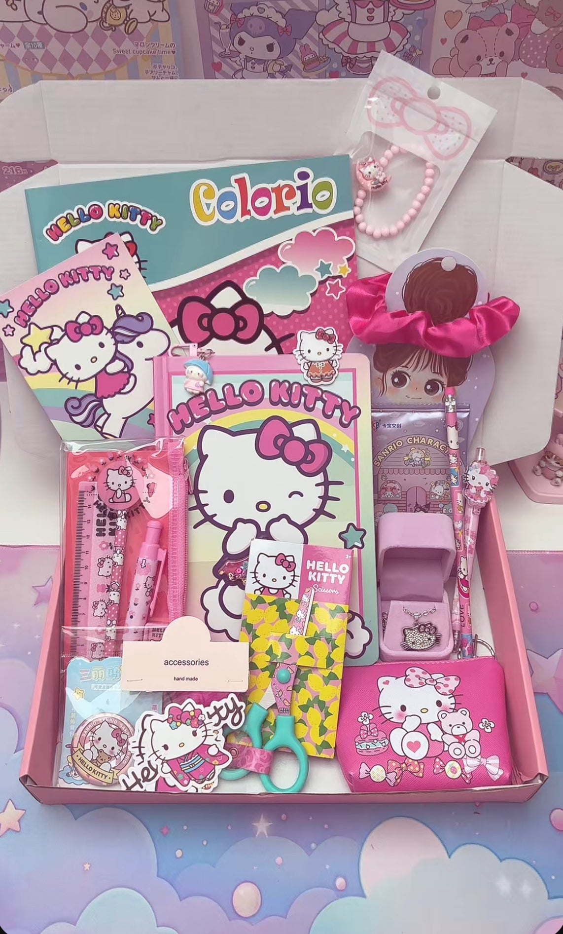 Box à thème Hello Kitty
