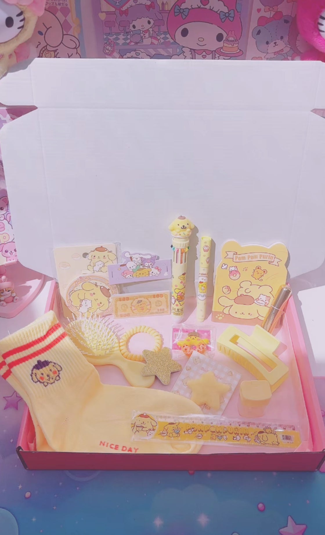Little box Pompom Purin 3