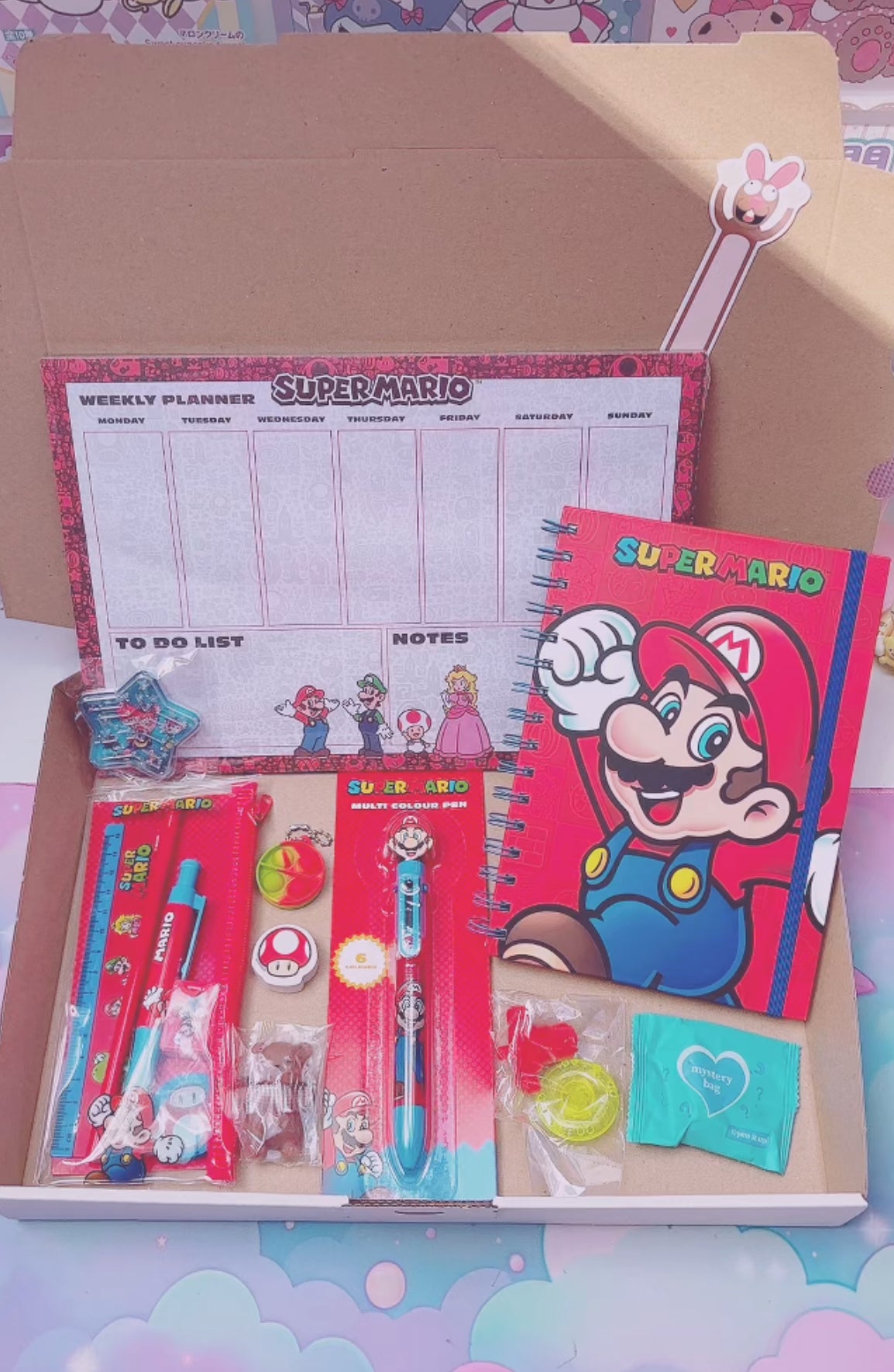 Box à thème Mario