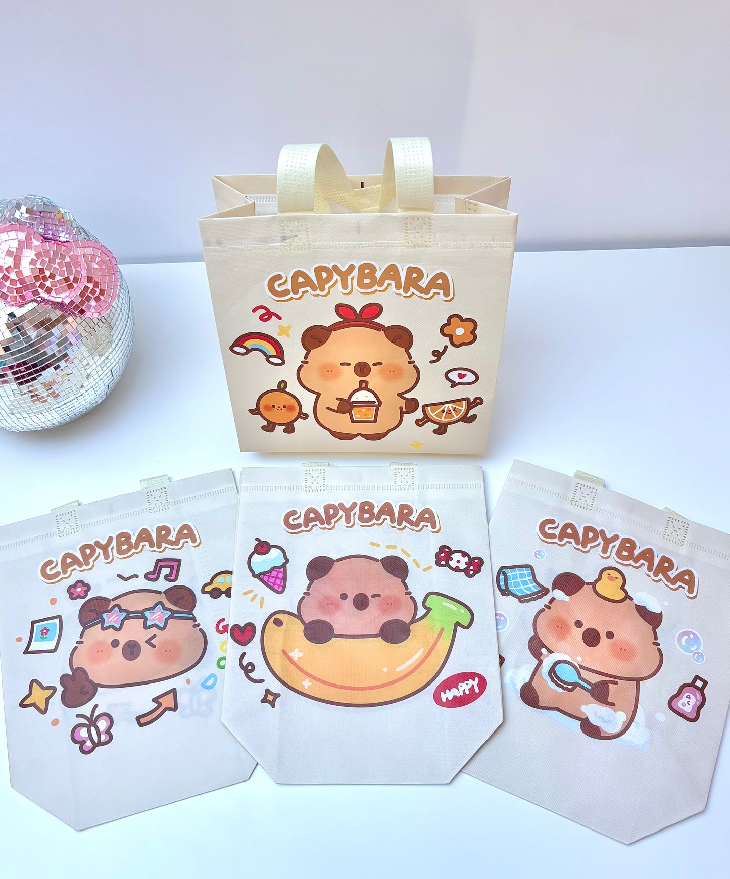 Tote bag Capybara