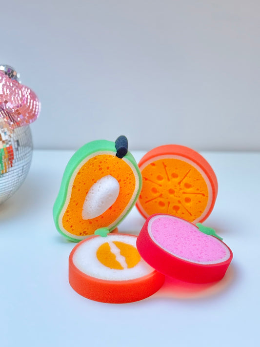 Éponge vaisselle fruit
