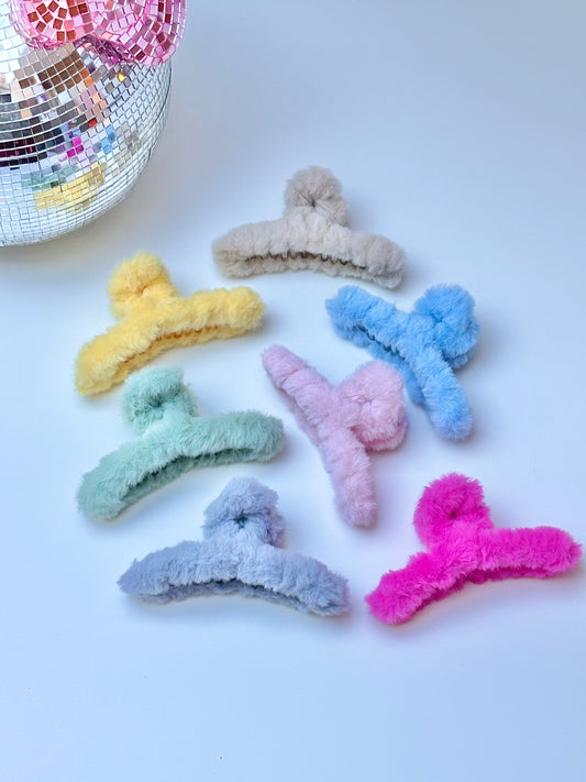 Pince à cheveux douce