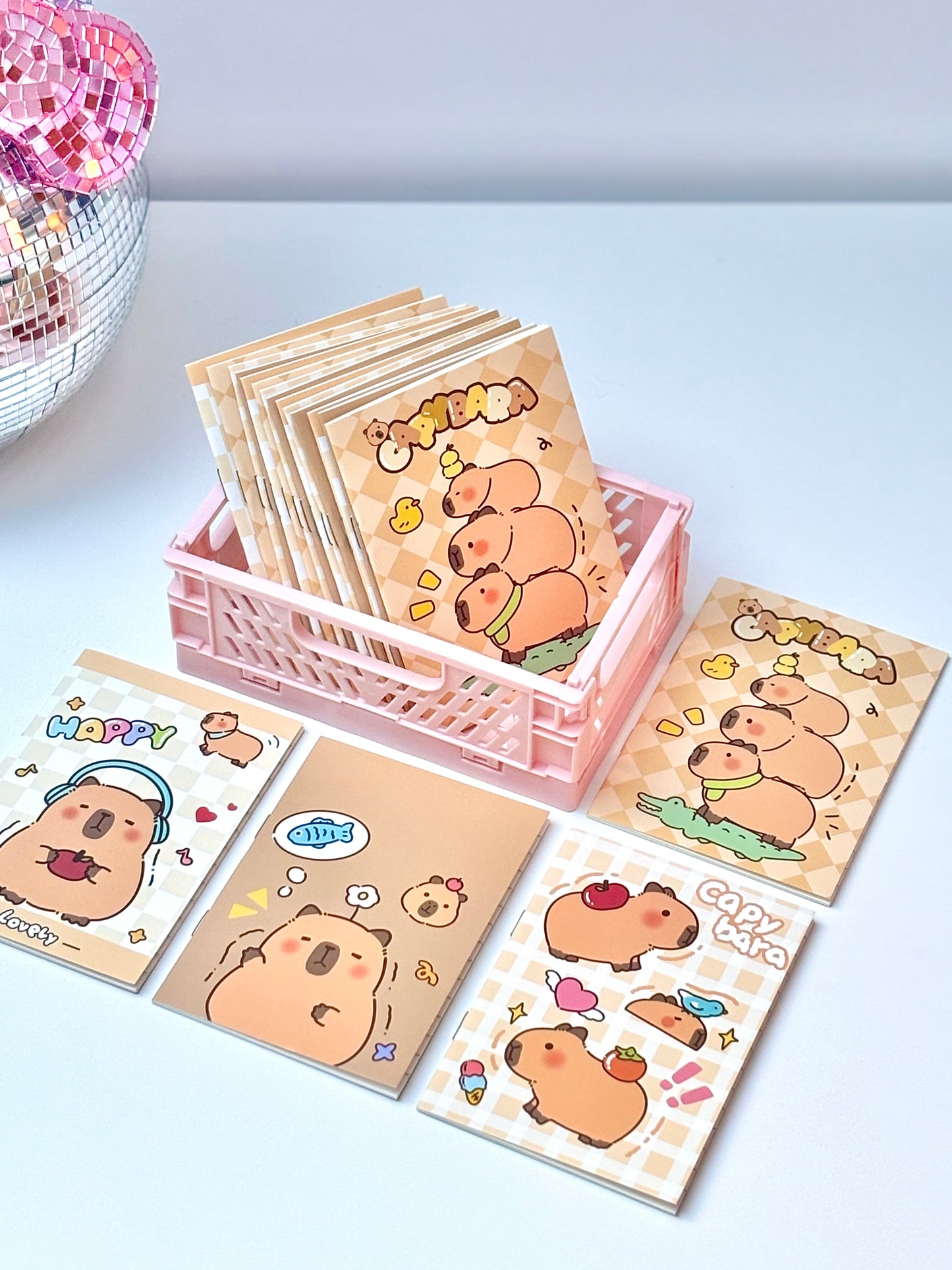 Mini carnet Capybara