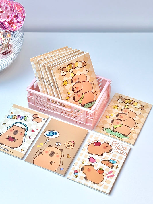 Mini carnet Capybara