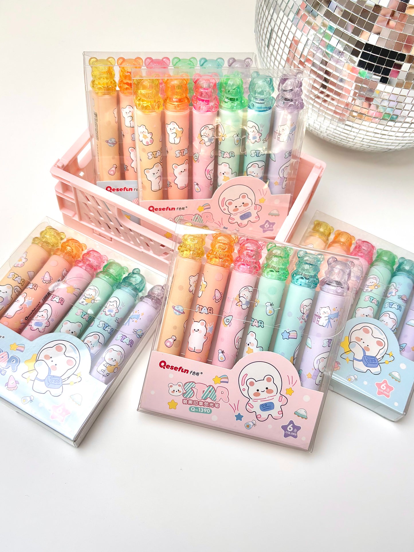 Boite surligneurs Ours