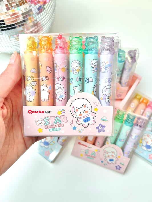 Boite surligneurs Ours