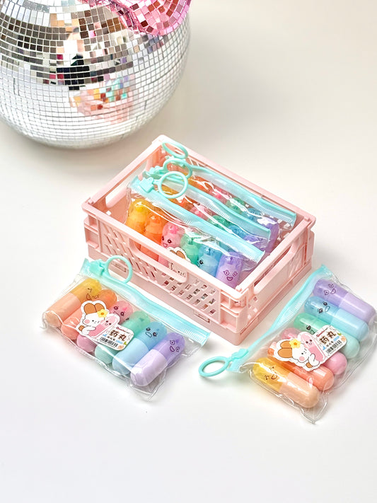 Boite surligneurs Pilule