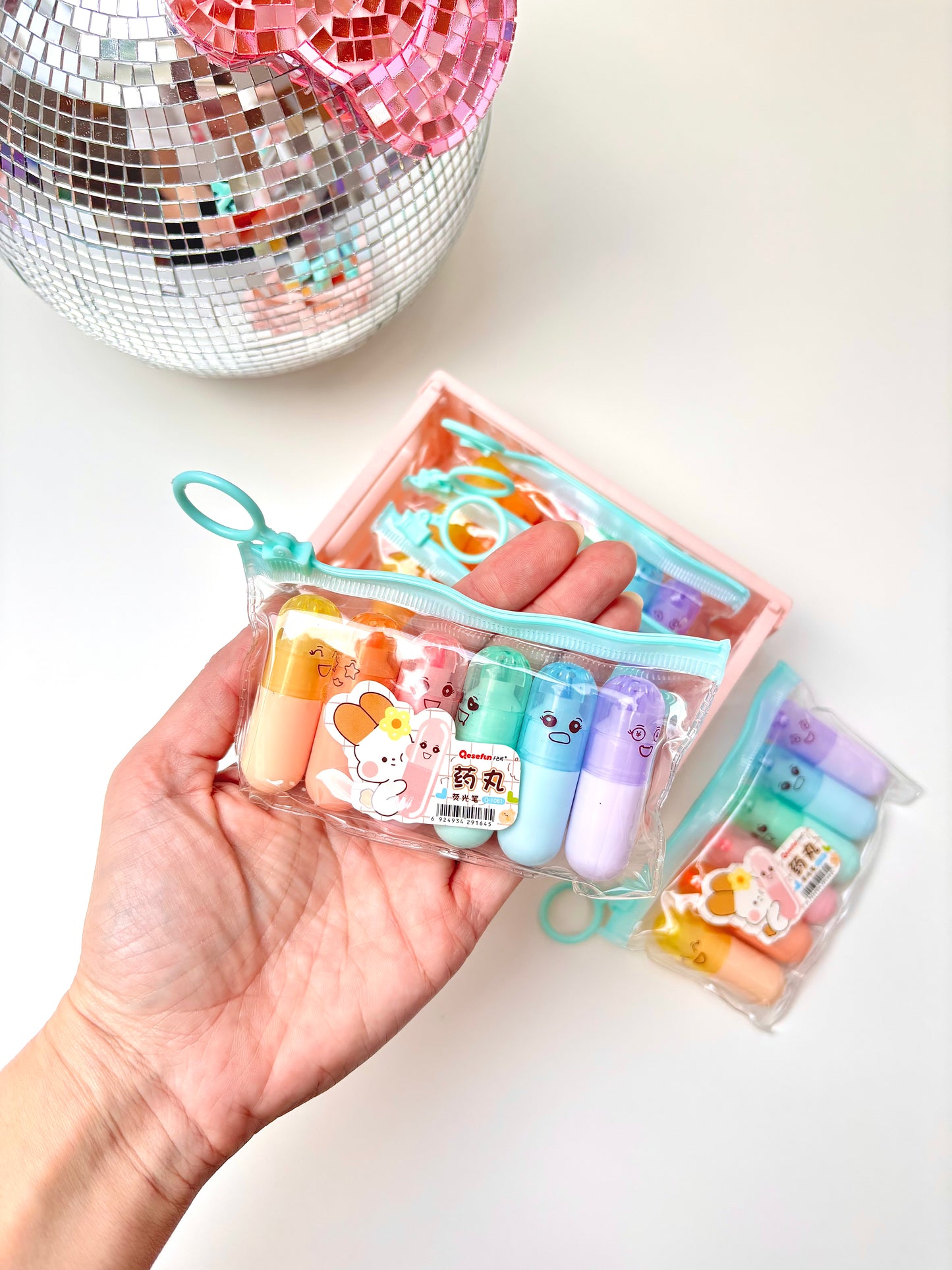 Boite surligneurs Pilule