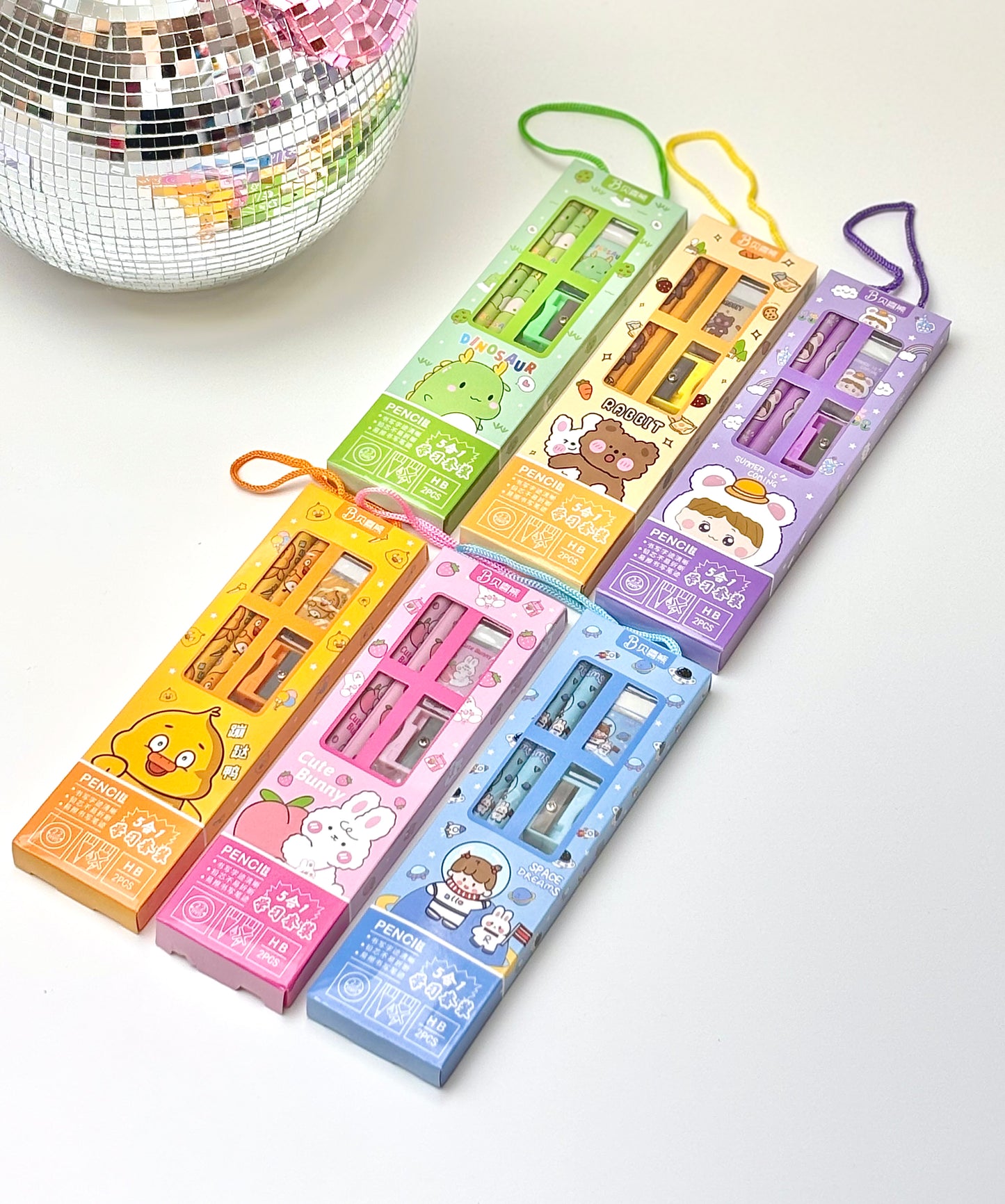 Ensemble papeterie Kawaii